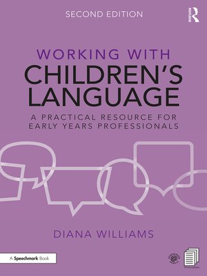cover image of Working with Children's Language